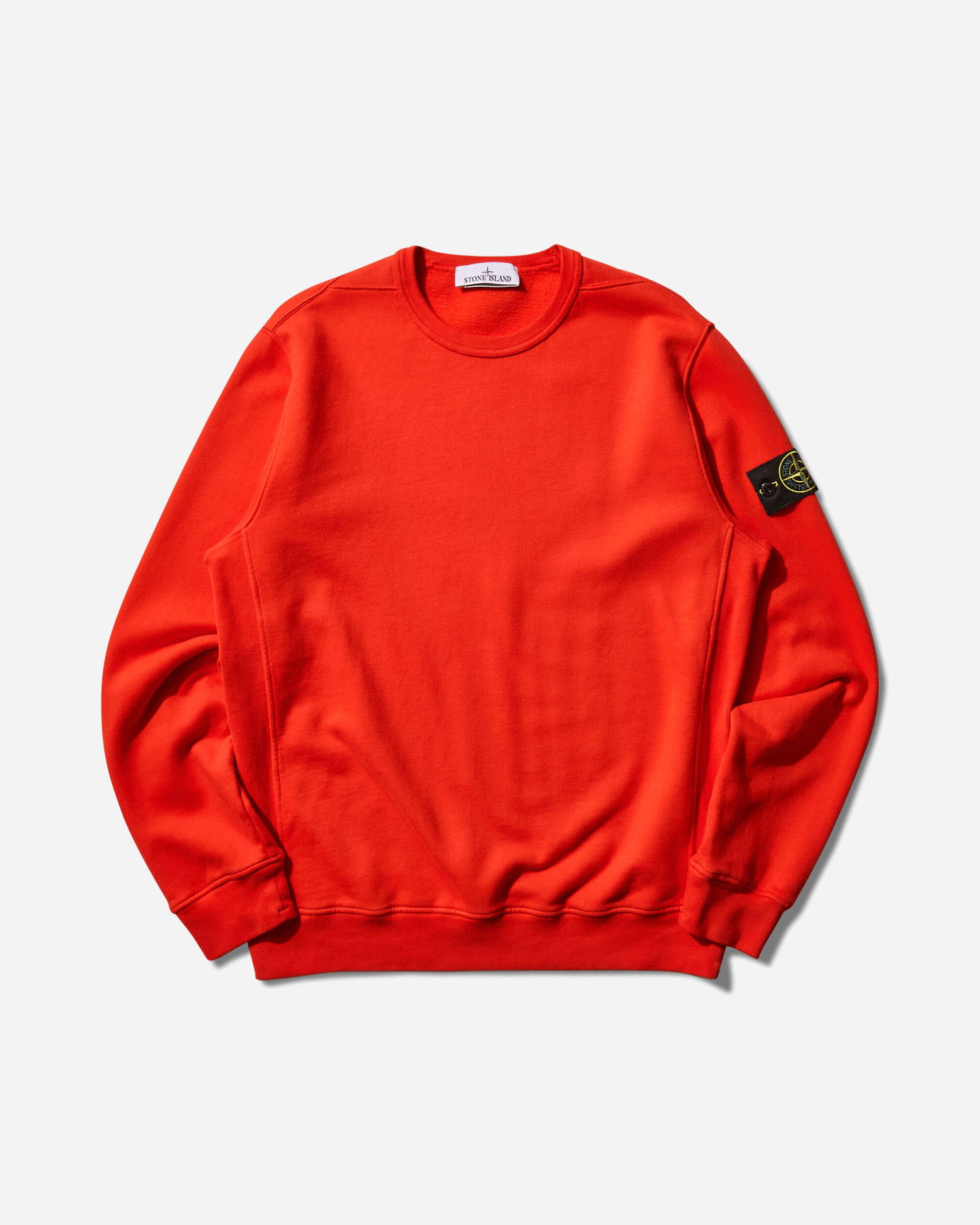 Mikina Stone Island Garment Dyed Crewneck Sweatshirt Červená | K2S15-6100028-S0A20 V0018, 1