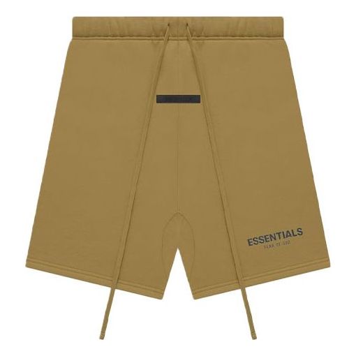 Šortky Fear of God Essentials FW21 Sweatshorts Hnedá | FOG-FW21-021