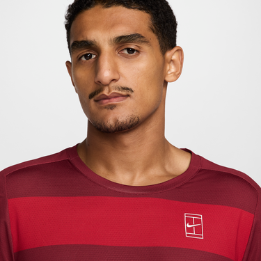 Tričko Nike NikeCourt Advantage Tennis T-Shirt Červená | FZ9845-677, 2