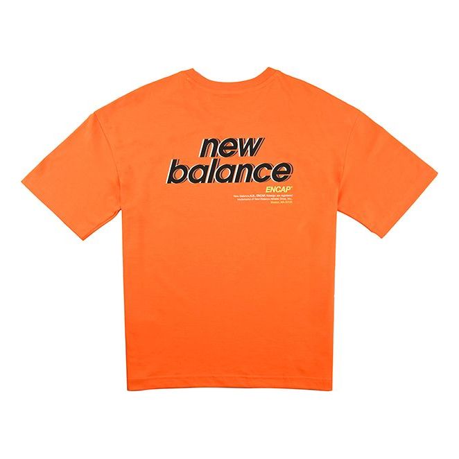 Tričko New Balance Athleisure Casual Short Sleeve T-Shirt Oranžová | NEA25012-ORG