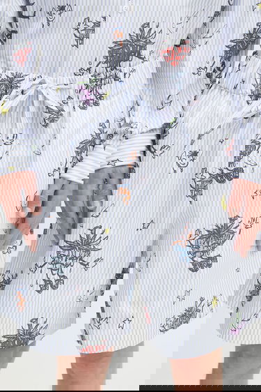 Šortky Sky High Farm Sky High Farm Strawbabies Shorts Modrá | SHF07P012, 3