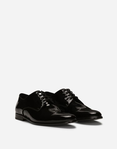 Tenisky a topánky Dolce & Gabbana Derby Shoes Patent Leather Čierna | CN0105A147180999, 1