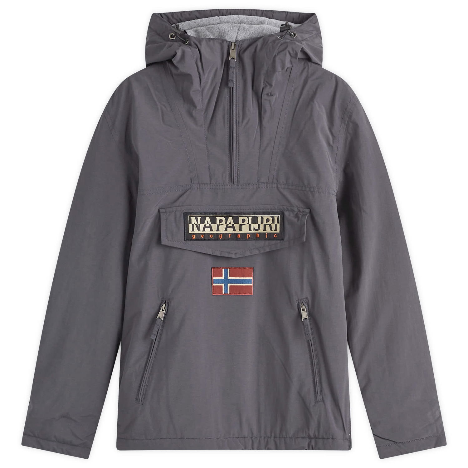 Vetrovka Napapijri Rainforest Pullover Jacket Grey Šedá | NP0A4GMDH981, 0