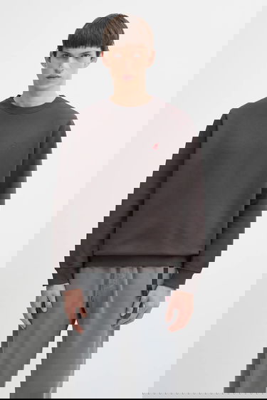 Mikina GRAMICCI One Point Crew Sweatshirt Šedá | G308.FT, 0