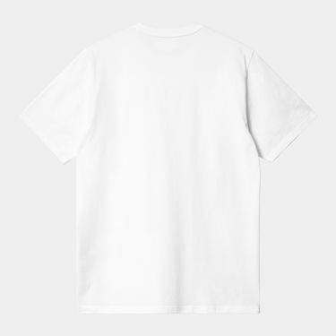 Tričko Carhartt WIP Script Short Sleeve T-Shirt Biela | I035700_8, 5