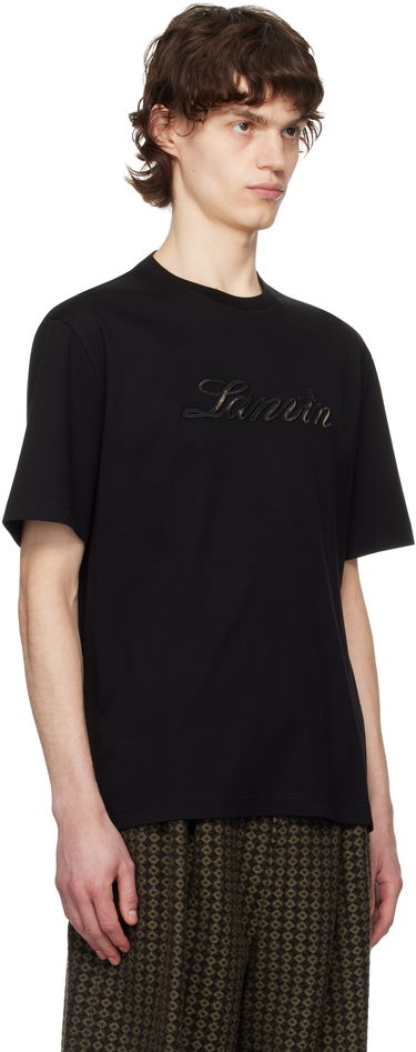 Tričko LANVIN Lanvin Logo T-Shirt Čierna | RM-TS0115-J171-P25, 1