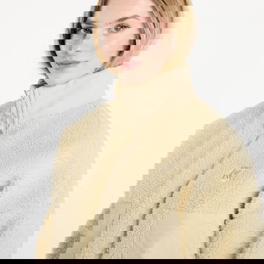 Bomber bunda Karl Kani OG Crop Teddy Bomber Jacket Béžová | PD00008853, 1