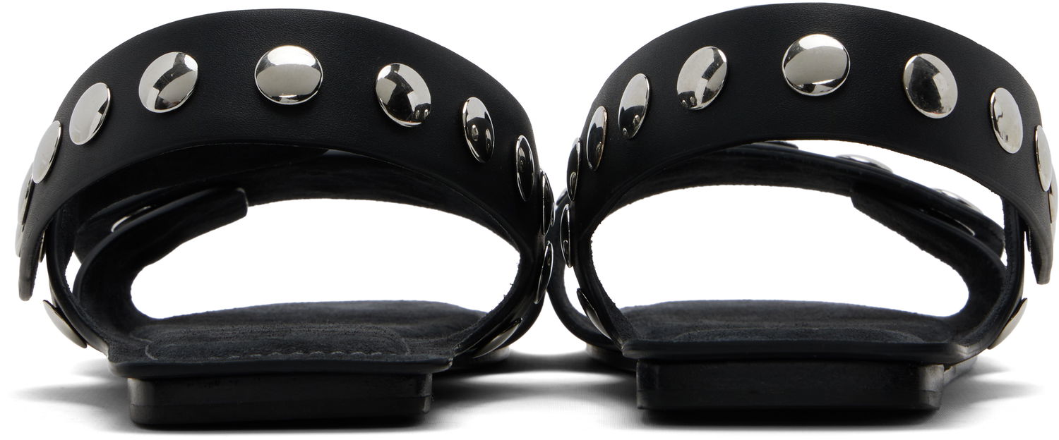 Šperky Khaite Khaite Boden Studded Leather Sandals Čierna | F3086-930, 1