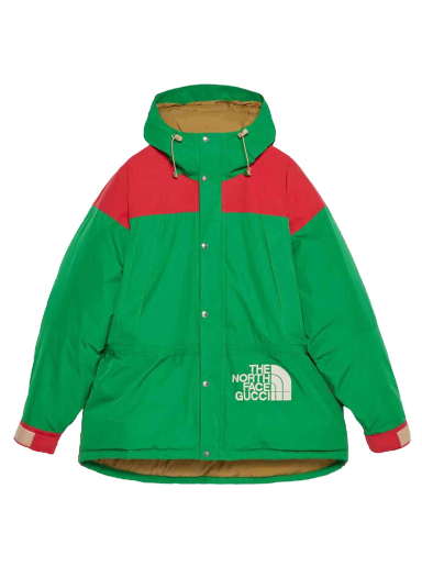 Bunda Gucci The North Face x Down Jacket Zelené | 663758 XLX45 3474