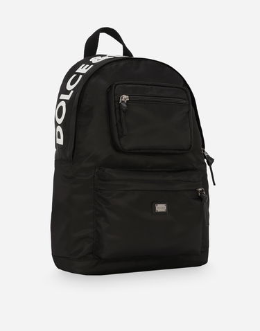 Batoh Dolce & Gabbana Dolce & Gabbana Nylon Backpack With Logo Čierna | EM0123AN26280999, 1