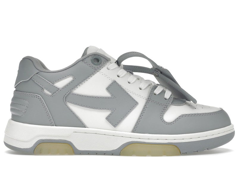 Tenisky a topánky Off-White Out Of Office "OOO" Low Tops Grey White Šedá | OMIA189S22LEA0010109 / OMIA189F22LEA0010109 / OMIA189C99LEA0040901, 0