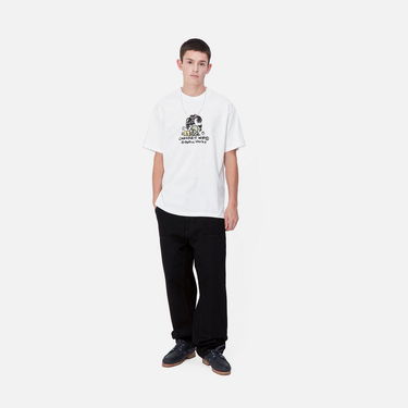 Tričko Carhartt WIP Graphic Works Printed T-Shirt Biela | I034014_9, 2