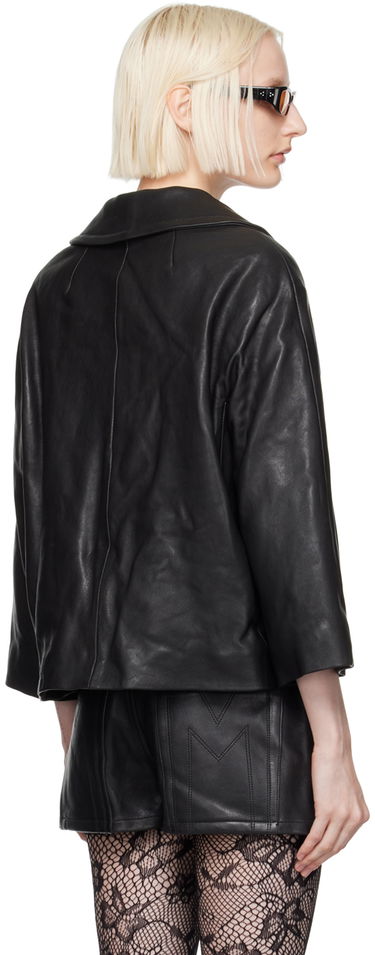 Bunda Marc Jacobs Marc Jacobs 'The Lady' Leather Jacket Čierna | 2F4RJC014W01, 2