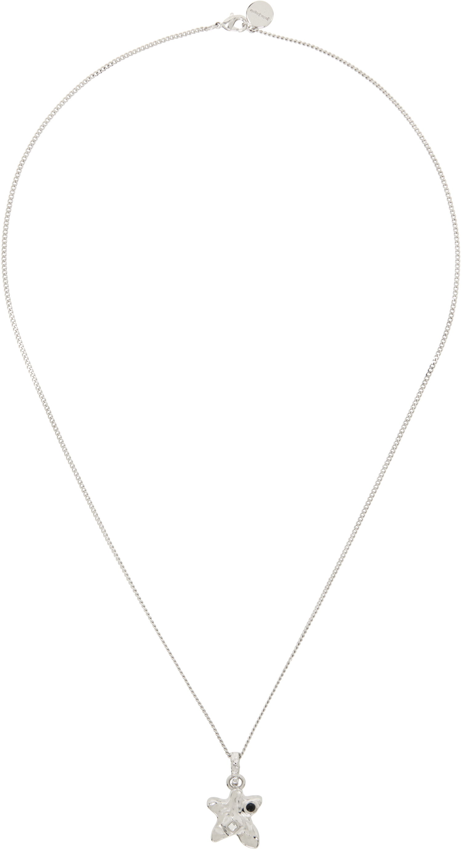 Náhrdelník Palm Angels Melted Star Charm Necklace Metalická | PMOB129S25MAT0017279, 0