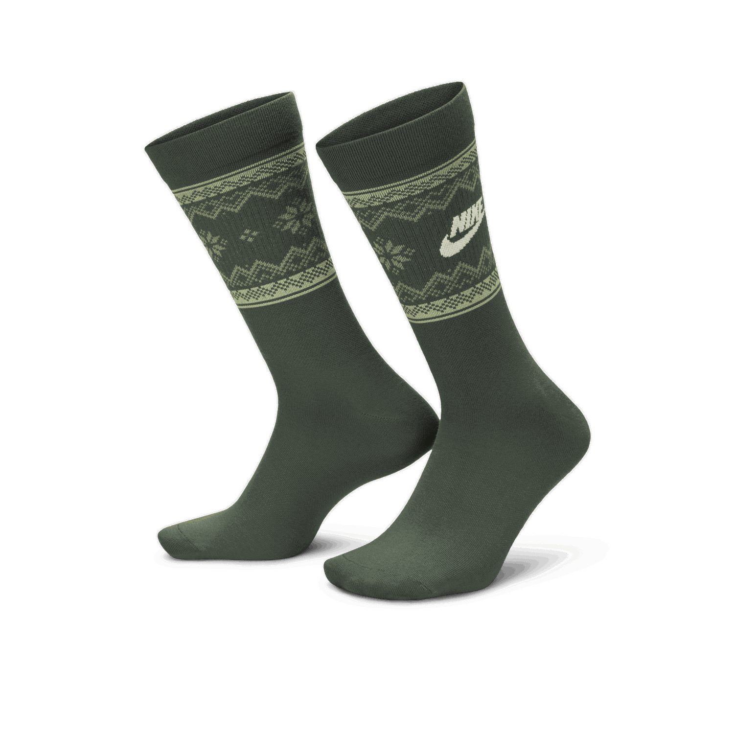 Ponožky Nike Everyday Essentials Crew Socks Zelené | FZ3071-338, 0