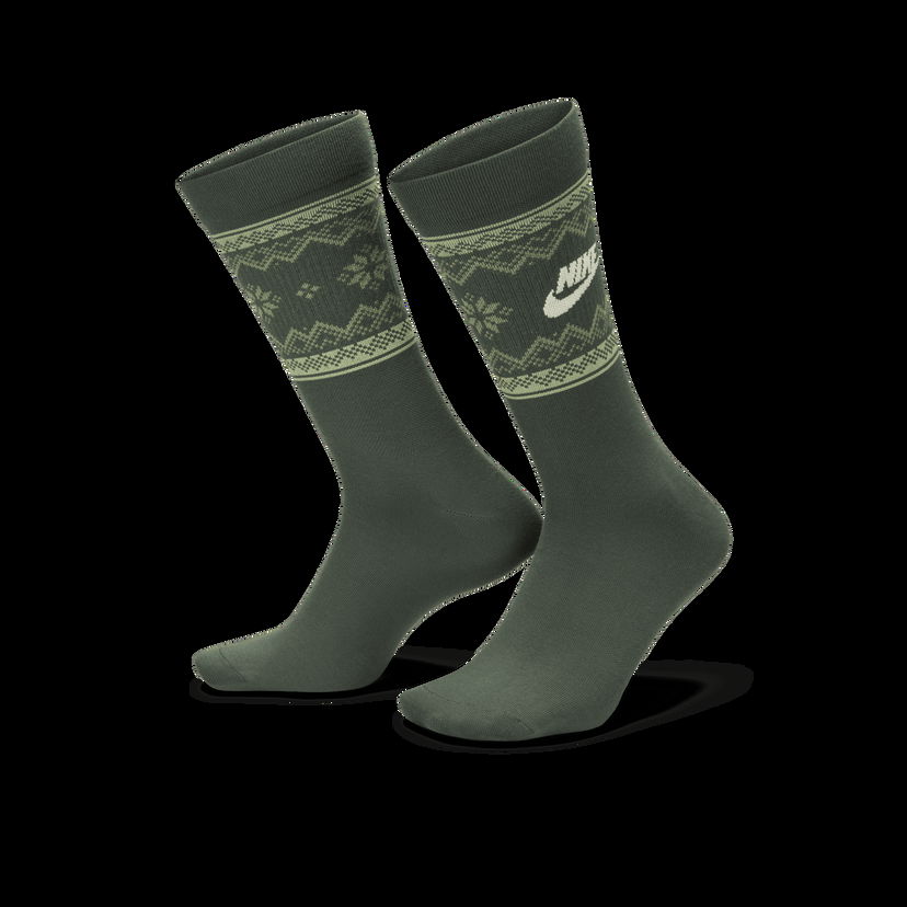 Ponožky Nike Everyday Essentials Crew Socks Zelené | FZ3071-338