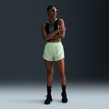 Šortky Nike Tempo Dri-FIT Mid-Rise Running Shorts with Liner Žltá | HM6096-701, 0