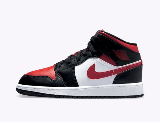 Tenisky a topánky Jordan Air Jordan 1 Mid "Alternate Bred Toe" GS Červená | 554725-079