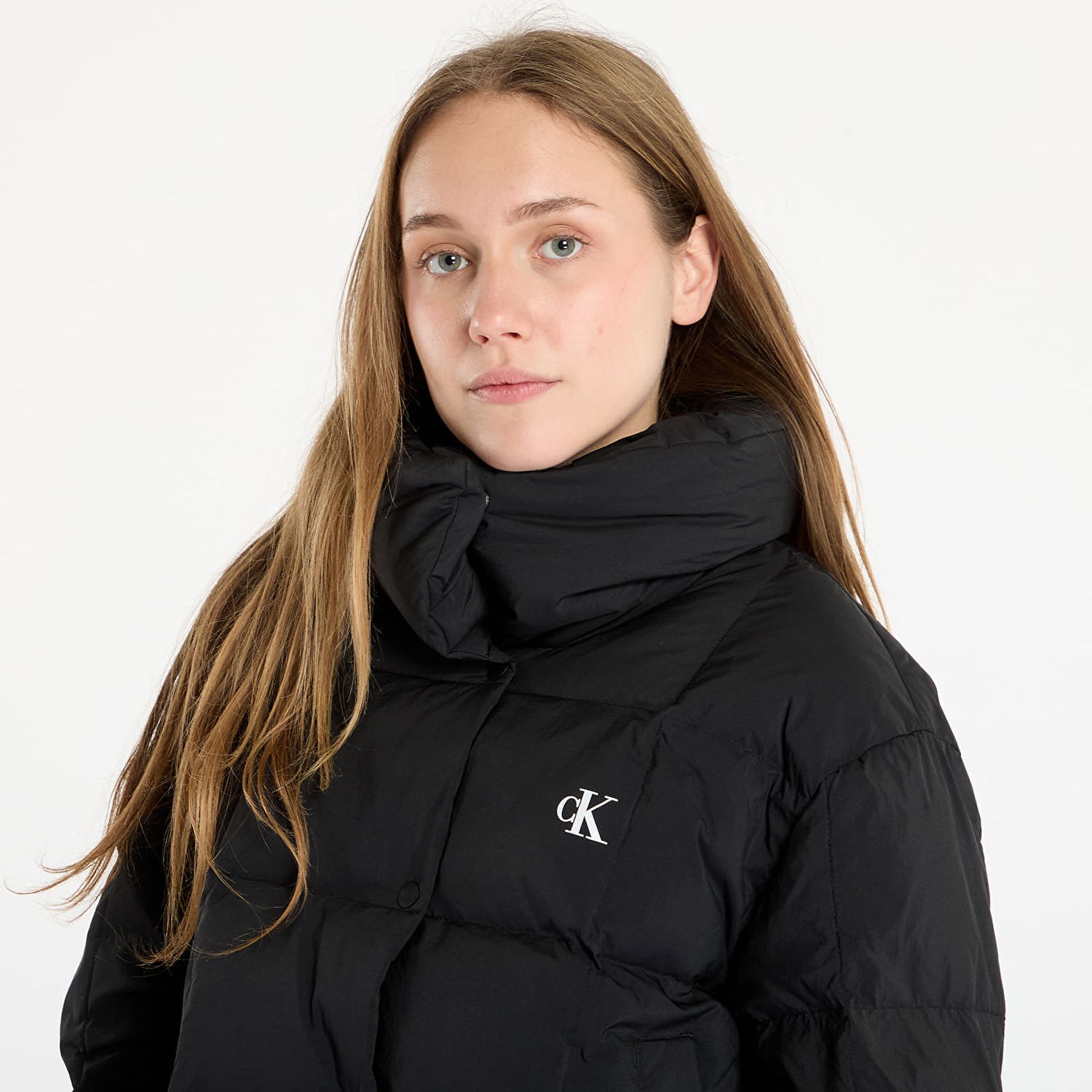 Prešívaná bunda CALVIN KLEIN Jeans Short Down Puffer Jacket Čierna | LV044D521G UB1, 1