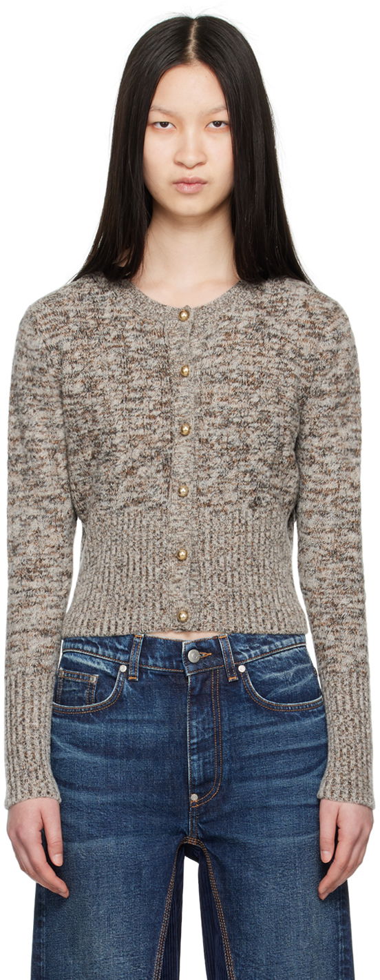 Sveter Stella McCartney Knit Cardigan Šedá | 6K07903S2501, 0