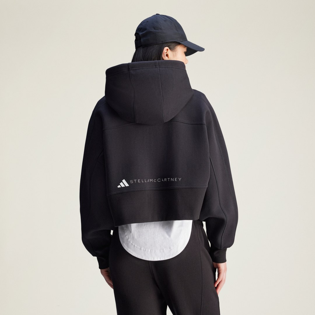 Cropped Sportswear Hoodie