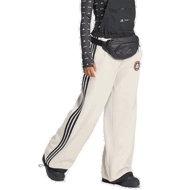 Tepláky adidas Originals Fleece Wide-Leg Track Pants Béžová | JM1106, 0