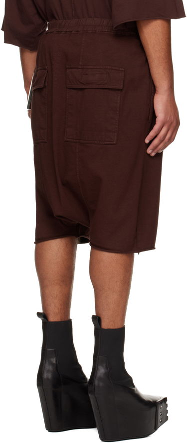 Šortky Rick Owens Rick Owens DRKSHDW Concordians Drawstring Pods Shorts Hnedá | DU02E7380 RIGP, 2