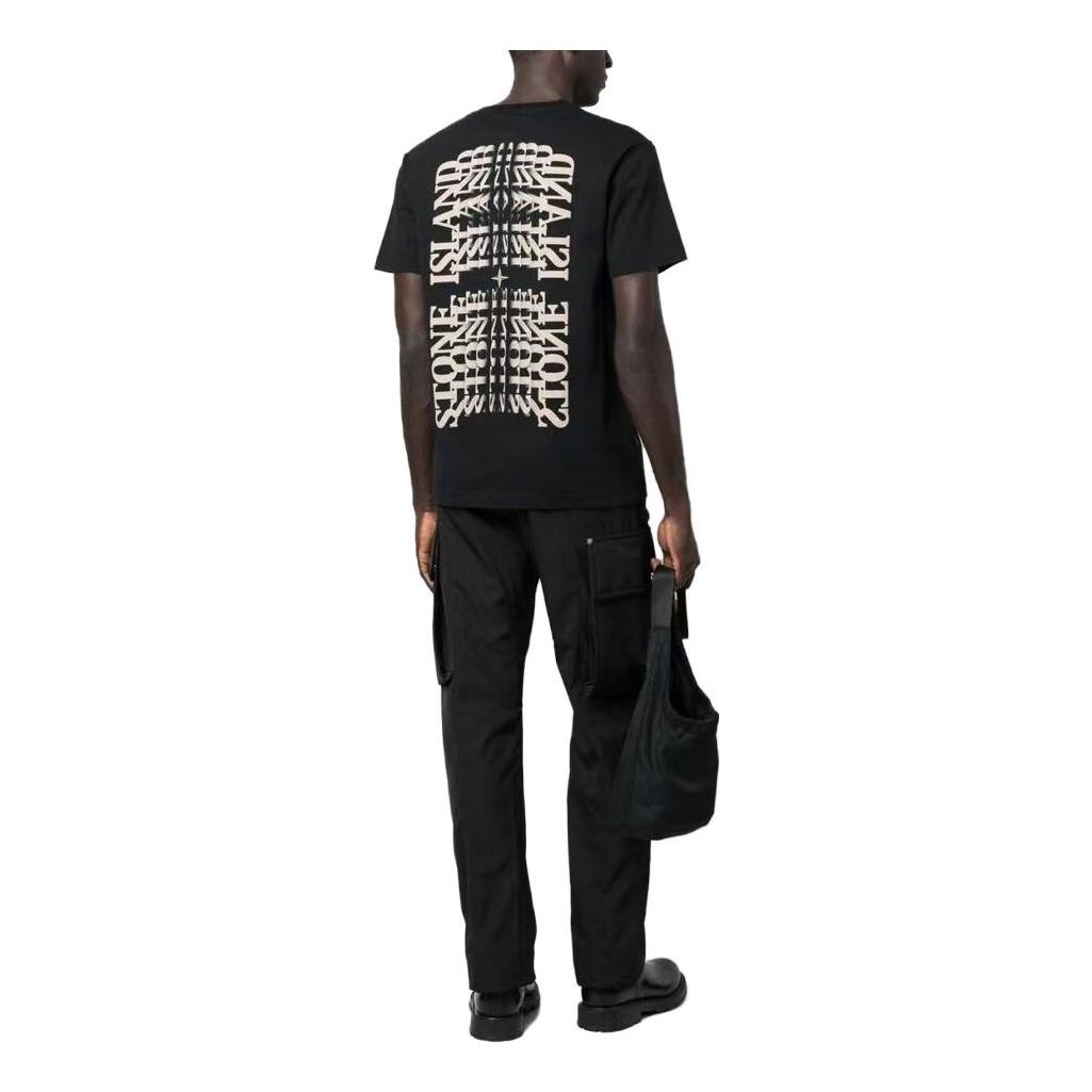 Tričko Stone Island Crewneck Street Style T-shirt Čierna | 78152NS86-V0029, 0