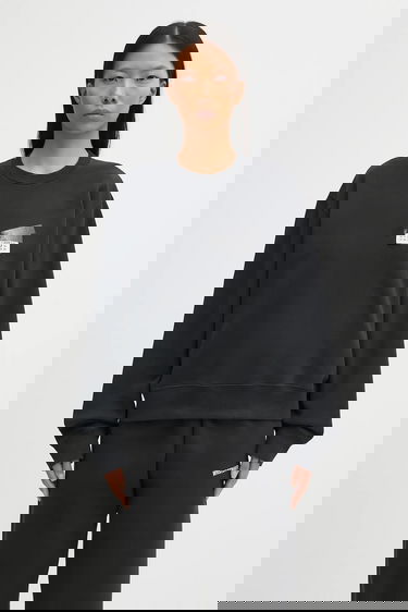 Mikina Maison Margiela Printed Cotton Sweatshirt Čierna | S62GU0143.M25024.899, 0