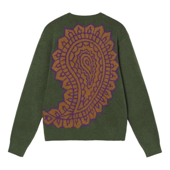 Sveter Stüssy Stussy Men's Paisley Knitted Sweater Zelené | 117118