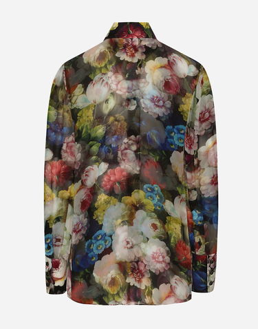 Košeľa Dolce & Gabbana Shirt Floral Print Rôznofarebný | F5R08TIS1SRHN4YF, 1