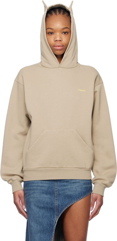 Mikina Coperni Coperni Horn Hoodie Béžová | COPJS15BISF5010, 0