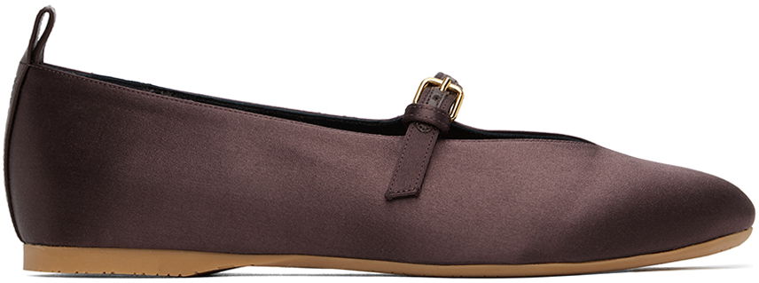 Tenisky a topánky JW Anderson Satin Ballerina Flats Hnedá | ANW43033B 20111, 0