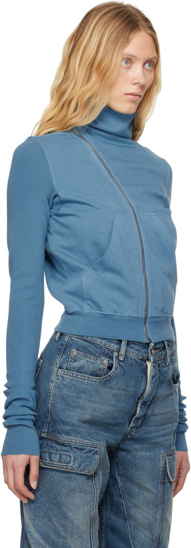 Mikina Rick Owens Rick Owens DRKSHDW Hollywood Mountain Sweatshirt Šedá | DS01E3239 RIG, 4