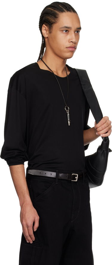 Tričko LEMAIRE Lemaire Relaxed Long Sleeve T-Shirt Čierna | TO1375 LJ1018, 1