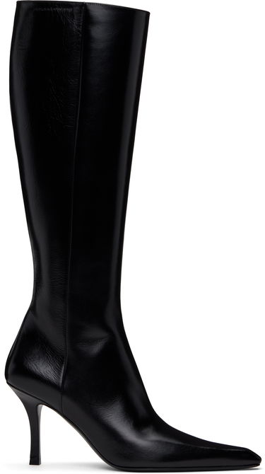 Kabáty Alexander Wang Alexander Wang Vivica 85mm Knee-High Boots Čierna | 30125B040, 0