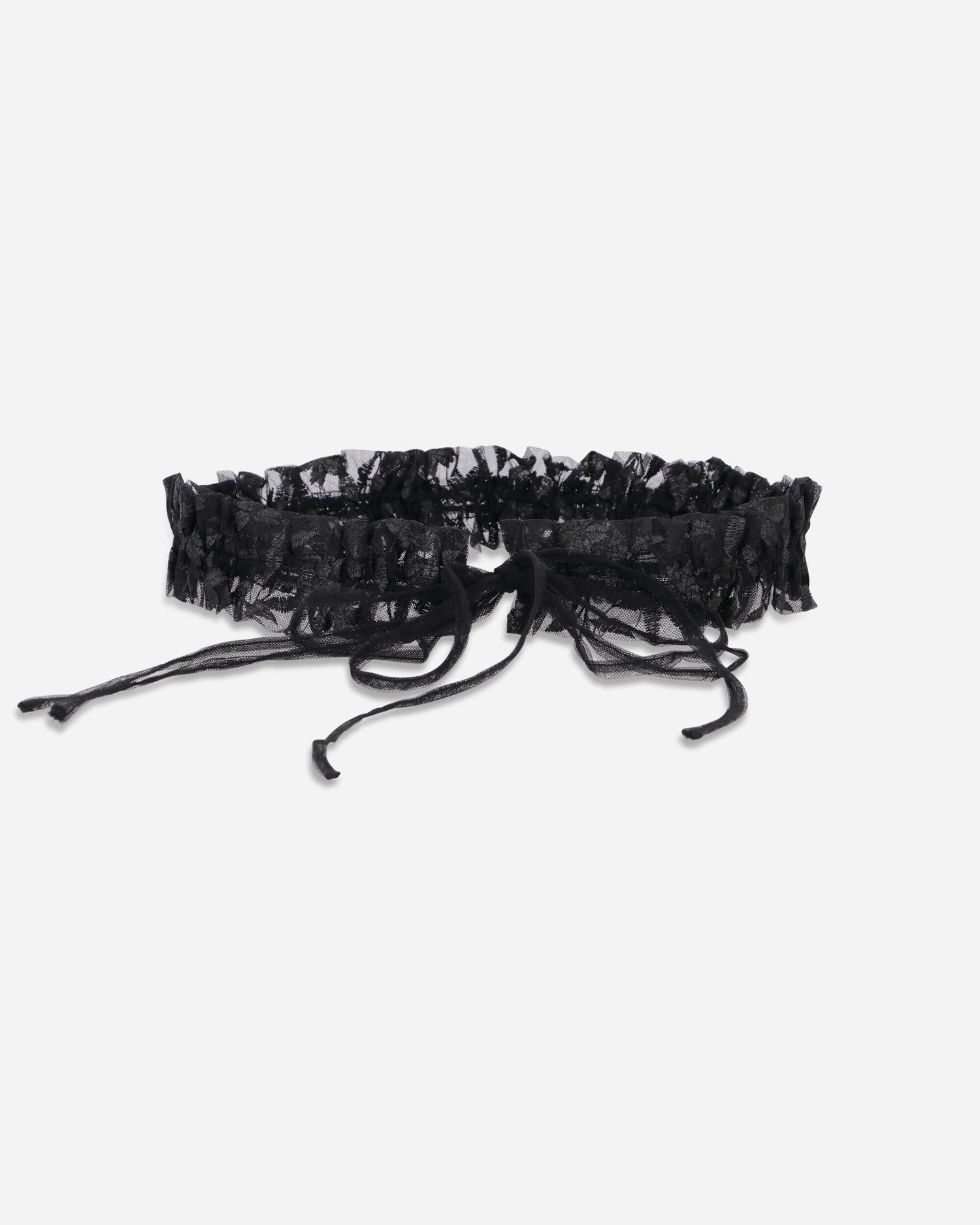 Opasok OpéraSPORT Coralie Lace Waist Belt with Ties Čierna | A40FW25  4, 0