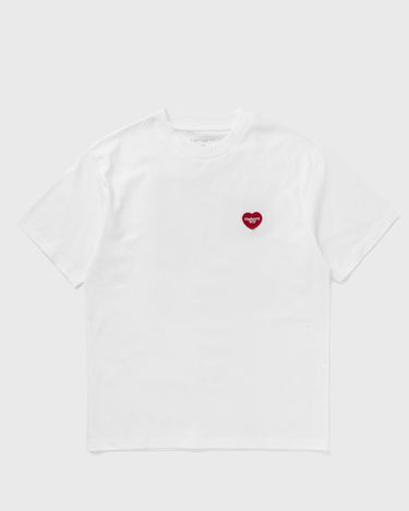 Tričko Carhartt WIP Women's Short Sleeve Heart T-Shirt Biela | I035259-02.XX, 0
