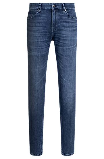 Džínsy BOSS Maine Regular-Fit Jeans Modrá | 50540479, 0
