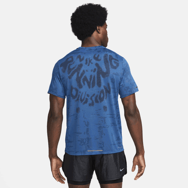 Tričko Nike M NK DFADV RUN DIV SS TOP Modrá | fn3383-476, 2