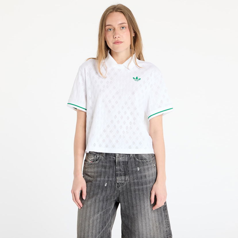 Polo tričko adidas Originals Tennis Climacool Polo Shirt Biela | JM4734