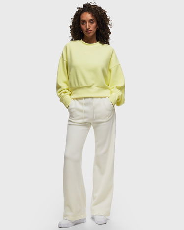 Mikina Nike Plush Mod Crop Sweatshirt Žltá | DQ6844-331, 2