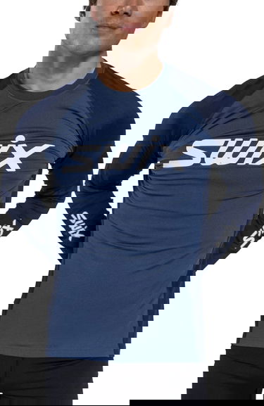 Tričko SWIX RaceX Dry Long Sleeve T-Shirt Modrá | 10097-23-75404, 0