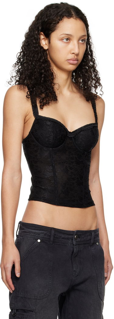 Podprsenka GUIZIO Guizio Sella Lace Corset Top Čierna | R24116K034, 1