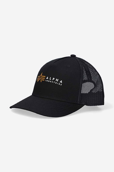 Šiltovka Alpha Industries Alpha Industries Trucker Cap Čierna | 106901.03, 0
