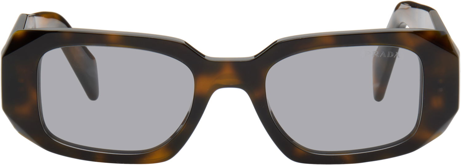 Slnečné okuliare Prada Chunky Geometric Sunglasses Symbole Hnedá | 0PR 17WS 20D50Q49 8056262511459, 0
