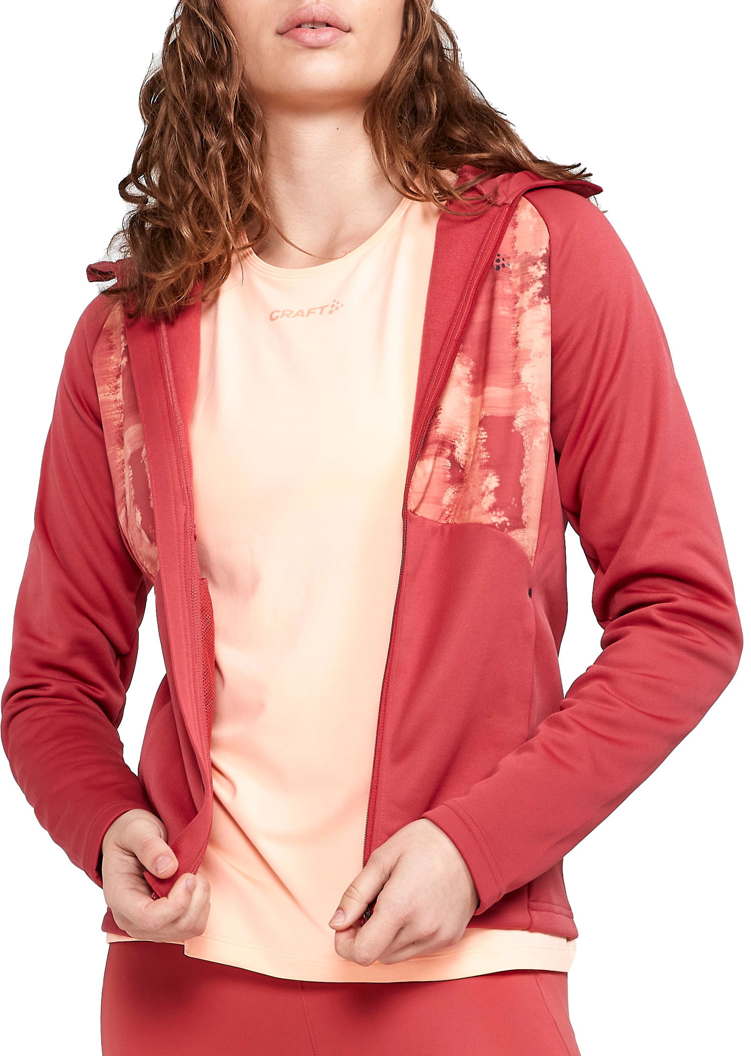 Vetrovka Craft Jacket ADV Essence Jersey Červená | 1912467-421007, 0