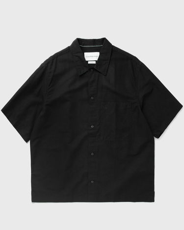 Košeľa CALVIN KLEIN LINEN SS SHIRT Čierna | J30J325173BEH, 0