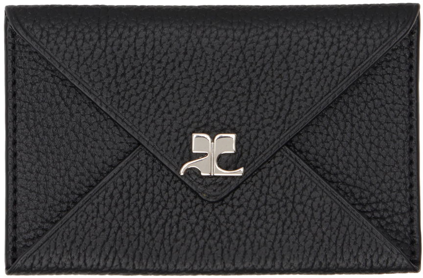 Grained Leather Card Holder