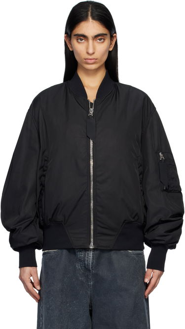 Bomber bunda The Attico Attico Anja Bomber Jacket Čierna | 250WCB00070 PLL001AA, 0